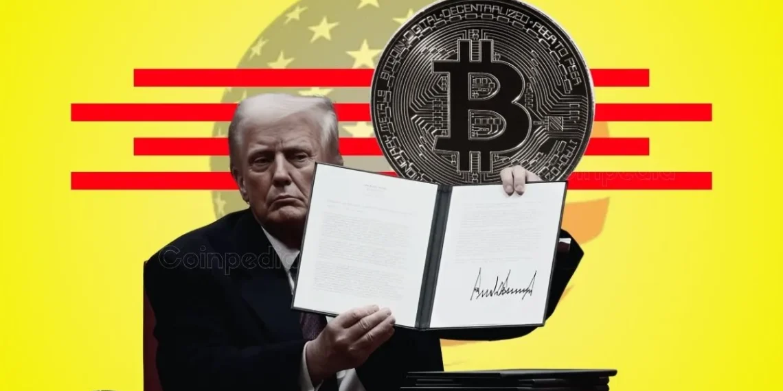 من فورت نوكس إلى البيتكوين: ترامب يوقع على إنشاء احتياطي رقمي للعملات المشفرة 1 من فورت نوكس إلى البيتكوين: ترامب يوقع على إنشاء احتياطي رقمي للعملات المشفرة