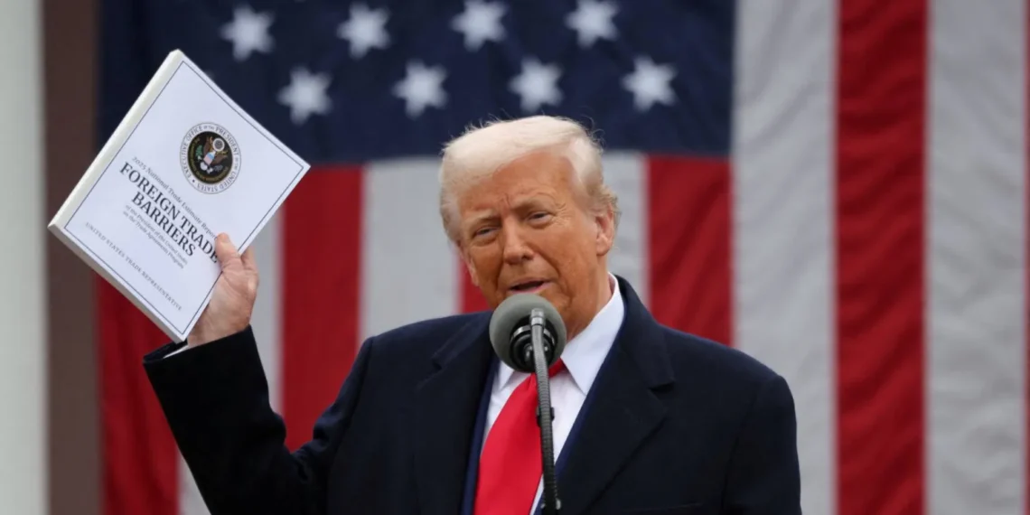 ترامب يصعّد الحرب التجارية: رسوم جمركية على الصين تصل إلى 125% ويمنح الدول فرصة للتفاوض 1 المسمار الإلكتروني | ترامب يصعّد الحرب التجارية: رسوم جمركية على الصين تصل إلى 125% ويمنح الدول فرصة للتفاوض