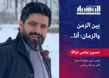 المسمار الإلكتروني | بين الزمن والزمان: أنا.. بقلم رئيس التحرير حسين عباس غزالة