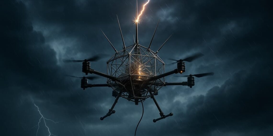 طائرات مسيّرة يابانية تصطاد الصواعق وتواجه البرق مباشرة! 1 المسمار الإلكتروني | طائرات مسيّرة يابانية تصطاد الصواعق وتواجه البرق مباشرة!