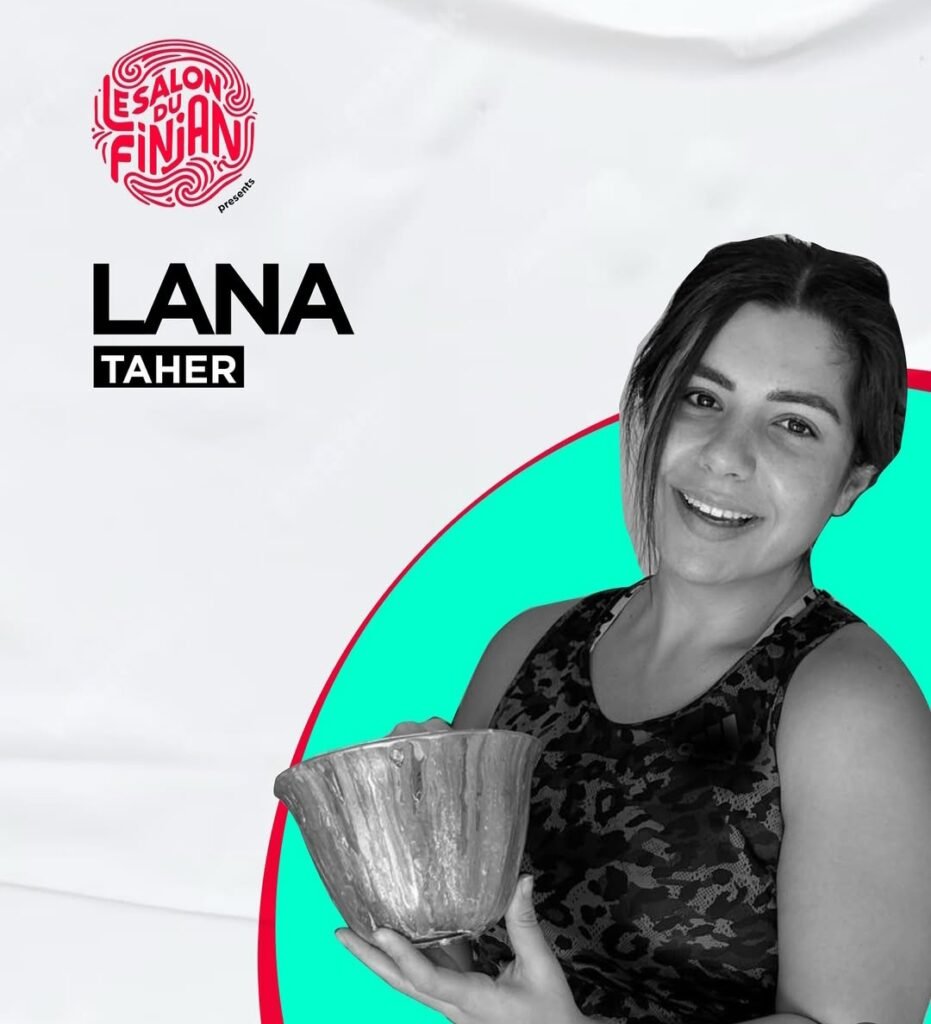 المسمار الإلكتروني | الفنانة اللبنانية لانا طاهر تشارك في معرض "Le Salon du Finjan" احتفاءً بالذاكرة والهوية اللبنانية..