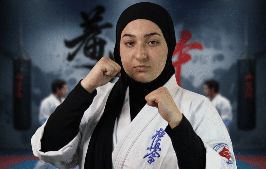 المسمار الإلكتروني | بين ركام الأزمات تولد الإرادة: فاطمة وهبي تمثل لبنان في بطولة العالم للكيوكوشنكاي