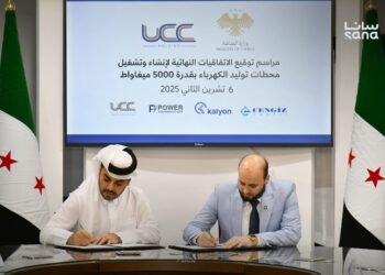 سوريا توقع اتفاقيات لإنشاء محطات كهرباء بقدرة 5000 ميغاواط: خطوة نحو تعزيز أمن الطاقة الوطني