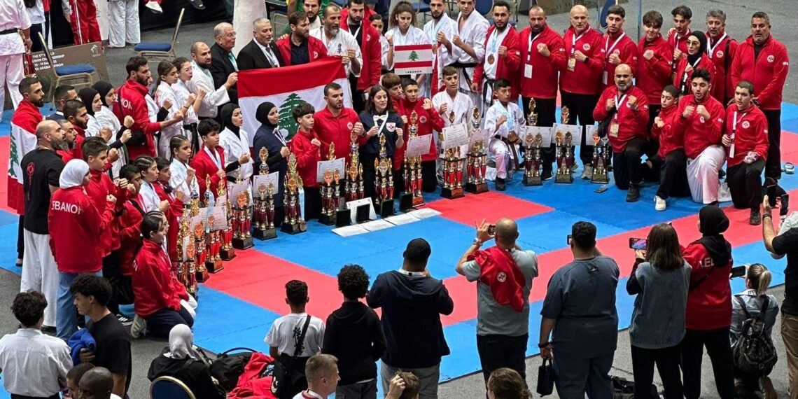 لبنان يحصد 15 ميدالية في بطولة العالم للكيوكوشنكاي بالرياض… إنجاز رياضي يطالب برعاية رسمية