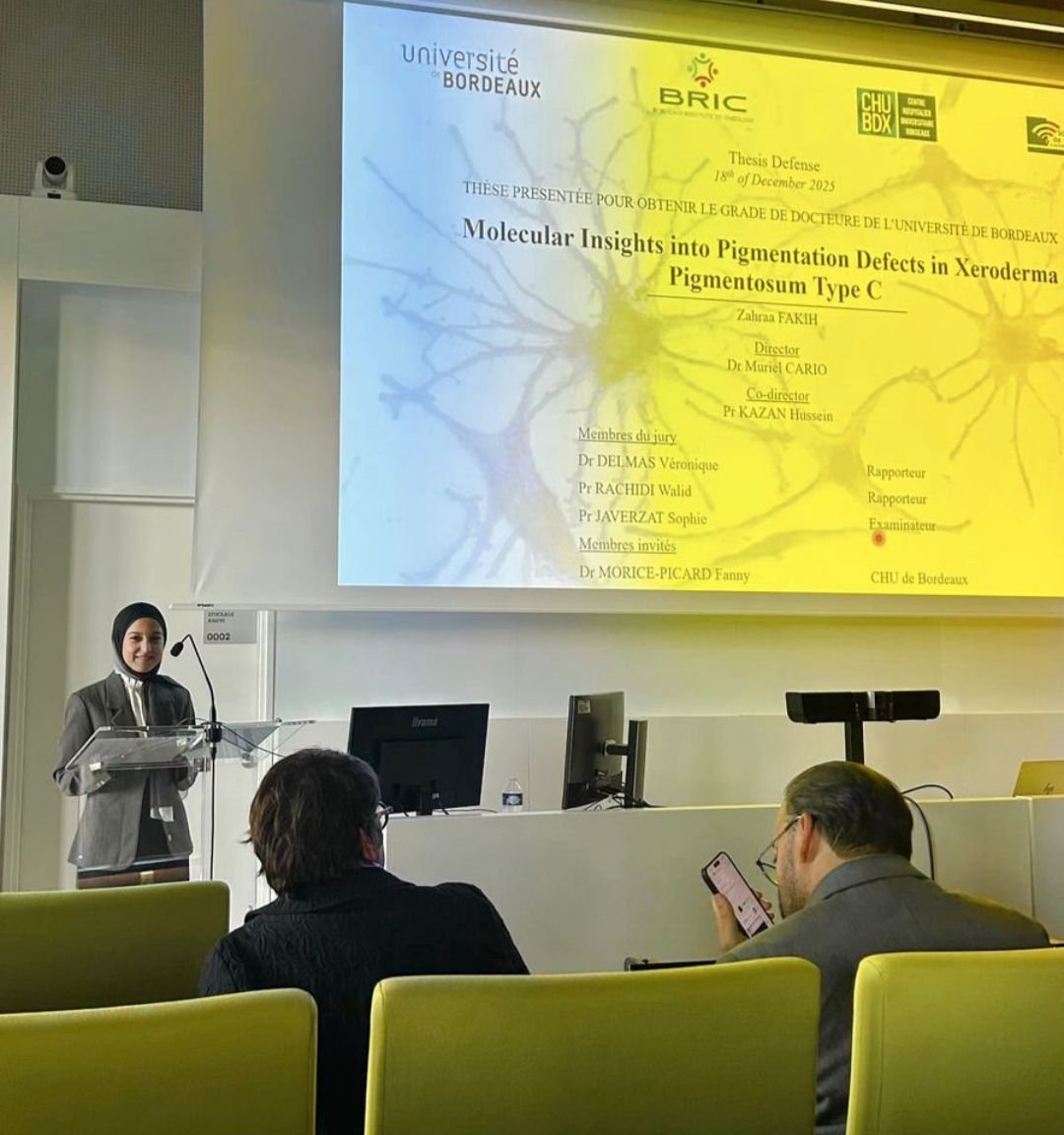 المسمار الإلكتروني | الدكتورة زهراء نبيل فقيه… حين تنتصر الإرادة على الجغرافيا والظروف