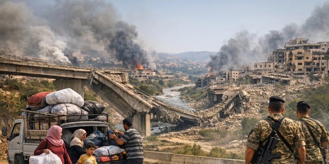 بين الجسور المقطوعة والوساطات المتعثرة… النزوح يتصدر المشهد اللبناني!