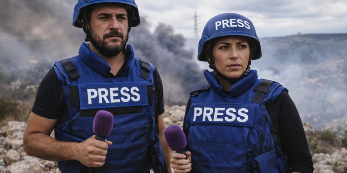 تقرير خاص | مراسلون في مرمى الخطر: تحقيق يكشف فجوة الحماية لدى الصحافيين في مناطق النزاع في لبنان 1 تقرير خاص | مراسلون في مرمى الخطر: تحقيق يكشف فجوة الحماية لدى الصحافيين في مناطق النزاع في لبنان