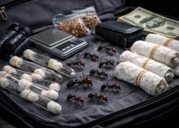 2000 نملة في حقيبة سفر.. كيف تحوّل “الحاصد الإفريقي” إلى تجارة بملايين الدولارات؟