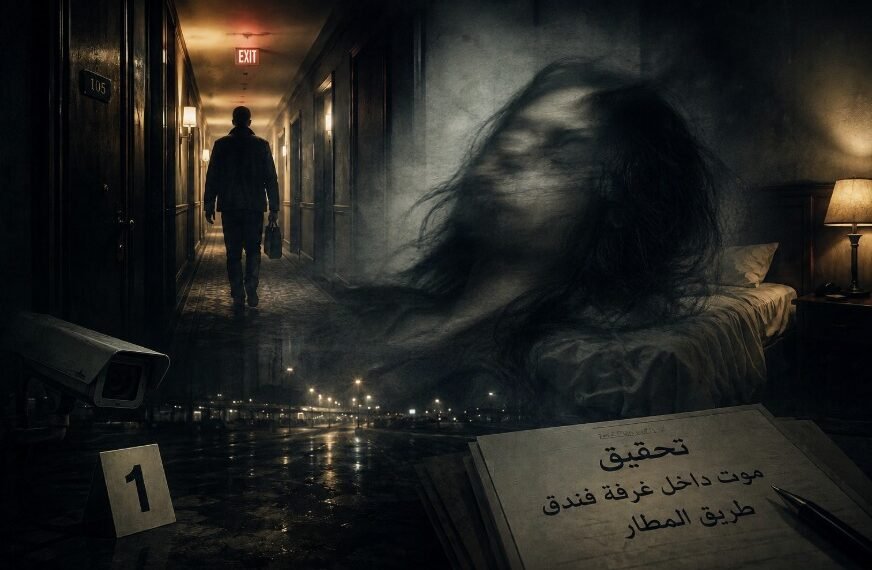 جريمة فندق طريق المطار: كاميرات ترصد رجلًا يغادر وحده، وتحقيقات تبحث عن هويته… لكن سبب الوفاة لم يُحسم بعد! 1 جريمة فندق طريق المطار: كاميرات ترصد رجلًا يغادر وحده، وتحقيقات تبحث عن هويته… لكن سبب الوفاة لم يُحسم بعد!