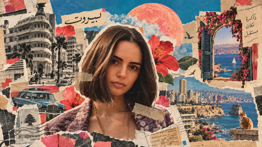 المسمار الإلكتروني | عدرا قنديل.. كيف ترسم بيروت من ذاكرة لم تعشها؟